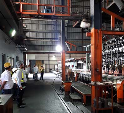 Asia Brewery's glass plant